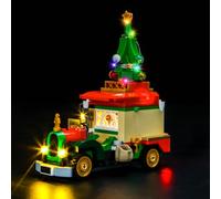 Set di luci LED compatibile con Lego 40746 Babbo Natale Delivery Truck, illuminazione decorativa per il camion giocattolo creativo