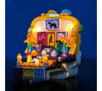 Set di luci LED compatibile con Lego 40811 Altare dei Morti (non modello), set di illuminazione decorativa compatibile con Lego Altare dei Morti giocattolo creativo