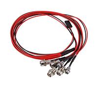Set di Luci per Auto RC, 6 LED Fanali Posteriori 3-7V Diametro 5mm 3mm per Modelli Camion 1/10 Scala for Appassionati RC e Scenari Off-Road Notturni