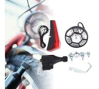 Set di luci per bici a dinamo con cablaggio incluso. Faro impermeabile