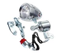 Set di luci per bicicletta a dinamo con cablaggio incluso Accessori per