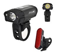 Set di luci per bicicletta anteriore + posteriore 400 lumen USB-C PROX HYDRA II