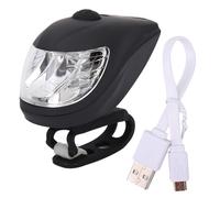 Set di luci per bicicletta per una maggiore visibilità, luci per bicicletta ricaricabili e impermeabili con diverse modalità di illuminazion