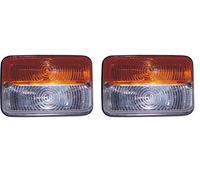 Set di luci per indicatore anteriore da 12 V (L-R) per trattori Massey Ferguson Harris Duetz Fahir modelli MF 35 MF 1035135 148 165 168 175 178 185 188 240 265 275 290 50 50 560 più