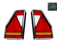 Set di luci per rimorchio a LED 5 pin a baionetta 12v Set di luci posteriori