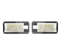 Set Di Luci Per Targa LED Per Audi Q7 06- Coppia Di Lampade Posteriori