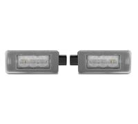Set Di Luci Per Targa LED Per Citroen C4 Cactus 14- Coppia Di Lampade Posteriori