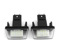 Set Di Luci Per Targa LED Per Peugeot 307 00-05 Coppia Di Lampade Posteriori