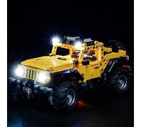 Set di luci per Technic Jeep Wrangler Building Blocks Model-Led Light kit compatibile con Lego 42122 (non incluso nel modello)