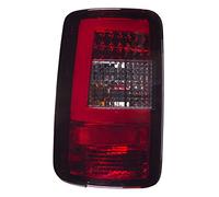 Set di luci posteriori a LED compatibile con Volkswagen Touran 2003-2006 & Caddy II 2004- - Rosso/Grigio