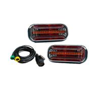 Set di luci posteriori a LED per rimorchio 12V24V cavo a baionetta 13 p. 5m
