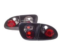 Set di luci posteriori compatibile con Seat Leon 1M 1999-2005 - Grigio/Nero