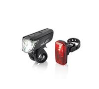 Set di luci XLC Capella CL-S20, luci per bicicletta ad alte prestazioni per la massima sicurezza