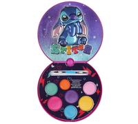 Set di lucidalabbra aromatizzati con applicatore + specchietto, adatti ai bambini (Stitch)