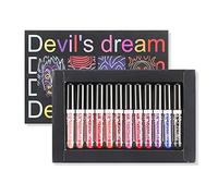 Set di Lucidalabbra Opaco Idratante, FantasyDay 6 Pcs Rossetto Matte Lunga Durata Liquido Kit Rimpolpante Tinta Labbra - Compleanno Trucco Regalo Rossetti lipstick Lipgloss Makeup per Donna Ragazze