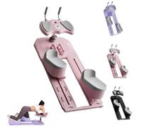 Set di macchina per gattonare, macchina Twist Stretch e toner per addominali con contatore LED, regolazione a 3 livelli, per allenamento completo della schiena e supporto lombare, attrezzatura da