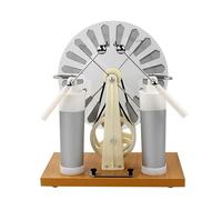 Set di macchina Wimshurst e bottiglia Leida - Generatore elettrostatico ad alta tensione for dimostrazioni in classe | Materiale didattico for la fisica