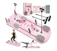 Set di macchine per pilates Reformer e attrezzatura per pilates, kit portatile 4 in 1 per pilates a casa con fasce di resistenza per addominali, sistema di allenamento completo Better Me per donne