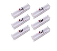 Set di macchine per rollare sigarette - Rullo manuale a zig zag con macchina in plastica, leggero e compatto per una facile fabbricazione di sigarette fai da te a casa o in viaggio (6 pezzi)