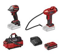 Set di macchine professionale TP-CW 18/260 + CE-CC 18 Kit, Avvitatore rosso/Nero