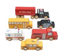 set di macchinine in legno New York - Le Toy Van