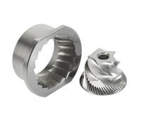 Set Di Macine Coniche In Acciaio Inox TASP Da 48 Mm, Pezzi Di Ricambio For Macinacaffè Compatibili Con Jura Saeco Magic Royal Strato Bosch AEG