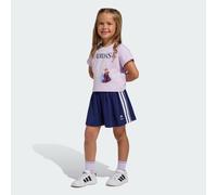 SET DI MAGLIETTE ADIDAS DISNEY FROZEN Ice Lavender / Dark Blue 5-6A