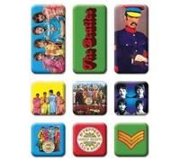 Set Di Magneti Beatles Sgt Pepper 9Pce Fridge Magnet Set