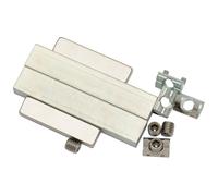 Set di magneti per binari di guida small silver