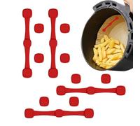 Set di magneti per friggitrice ad aria, include 4 inserti di carta non brucianti con chiusura in silicone, fodera resistente al calore, gadget da cucina per la preparazione dei pasti in camper