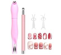 Set di magneti per unghie, kit manicure leggero | Set di magneti per unghie in gel | per moglie, , sorella, adolescenti, colleghi, casa e salone