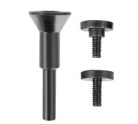 Set Di Mandrini A Ruota Tagliata-porta Pergolati Da 1/4 "e 3/8" Con Gambo Da 1/4 "| Mandrel Di Montaggio In Acciaio Durevole Per Smerigliatrici, Strumenti Rotanti E Trapani Da Banco, Perforazione Degl