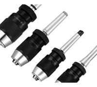 Set di mandrini autoserranti ad alta precisione for macchine CNC e utensili for la lavorazione del legno - Compatibile con MT1 MT2 MT3 MT4 MT5 R8 C10 C12 C16 C20 B10 B12 B16 B18 B22(MTA1-B12(1-10mm))