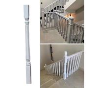 Set di mandrini di ricambio per scale in legno minimalista, balaustre moderne per atterraggio e scale angolate e accessori eleganti