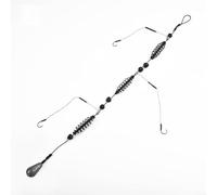 Set di mangiatoie da pesca con legatura pronta per avere esche in linea e ganci Elite in acciaio al carbonio per attrezzatura artificiale per pesca grossolana Si (35 g)