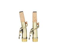 Set Di Manici Per Sassofono Soprano Piatto In Ottone B/C, Manico Dritto Da 16,7 Mm, Collo Piegato, Accessori Per Pezzi Di Ricambio Per Strumenti Sax