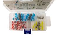 SET DI MANICOTTI PER SALDATURA GIUNZIONE CAVI TERMORESTRINGENTI 100PZ