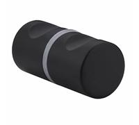 Set di maniglie di ricambio per porta della doccia in alluminio con design a colonna nera ed elegante installazione facile perfetta per l'aggiornamento della cabina doccia in vetro migliora l'estetica