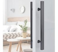 Set di maniglie e tiranti per porte scorrevoli di alta qualità, per cancelli domestici/commerciali, ideale per porte interne/esterne, 100 cm, elegante finitura colore 5