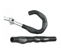 Set di maniglie per bicicletta Ergotec Buffalo Kraton Noir