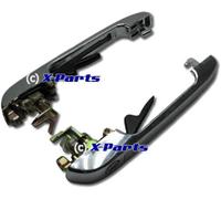 Set Di Maniglie Per Porta Con Serratura VW Passat 32B Polo 86C Nuovo
