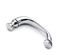 Set di maniglie per porta doccia in vetro con rondelle, manopole per porta del bagno per interni | Adatto per maniglie per box doccia (dimensioni : 145 mm)