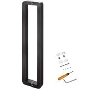 Set di maniglie per porta scorrevole in vetro, kit completo con barra di spinta su entrambi i lati per doccia, patio e porte di ingresso