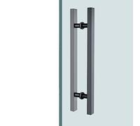 Set di Maniglie per Porte in Vetro Moderne per Uso Commerciale, Resistenti Maniglie per ingressi di fienili, uffici e Negozi all'aperto *70 cm