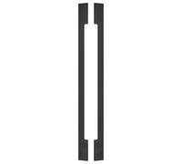 Set di maniglie per porte scorrevoli extra lunghe per ufficio e garage | Set di maniglie per porte scorrevoli extra lunghe per uso sicuro in ufficio, negozio, garage o villa