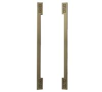 Set di maniglie per porte scorrevoli extra lunghe per ufficio e garage | Set di maniglie per porte scorrevoli extra lunghe per uso sicuro in ufficio, negozio, garage o villa