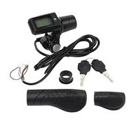 Set di Manopole Acceleratore con Display LCD per Acceleratore Elettrico per Scooter Bici Elettrica, Manubri da 22,5 Mm, Modello 805, Manubrio di Controllo della velocità con