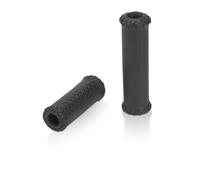 Set di manopole per bicicletta in pelle XLC GR-G12 Noir 128/92 mm