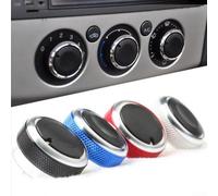 Set di manopole per condizionatore d'aria per Ford Focus MK2 MK3 e HVAC, per controllo manuale del climatizzatore, funzione calore freddo (blu)