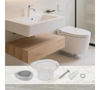 Set di manopole per doccia per sistemi di valvole 96797 che consentono una regolazione precisa della potenza dell'acqua e dei livelli termici negli impianti del bagno (uno)